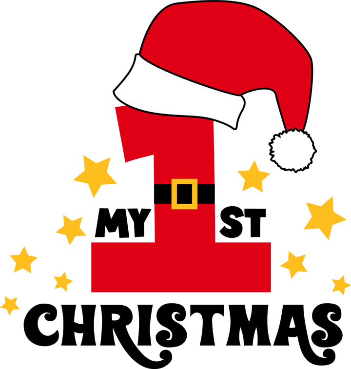 
									My First Christmas  SVG 03