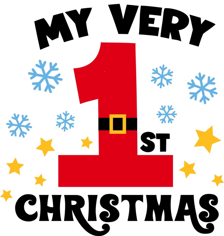 
									My Very First Christmas  SVG 05