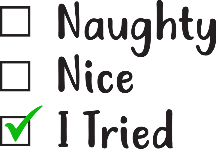 
									Naughty Nice I Tried SVG