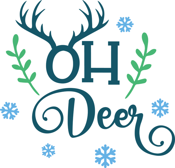 
									OH Deer Christmas SVG 01