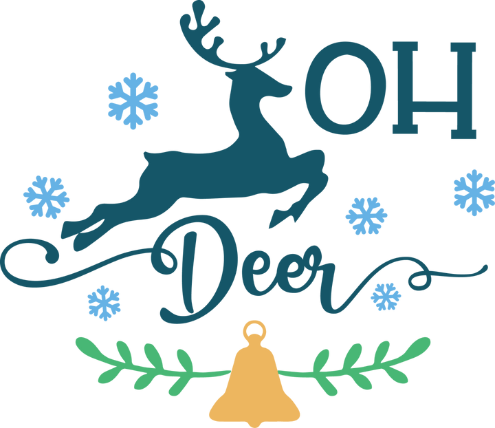 
									OH Deer Christmas SVG 02