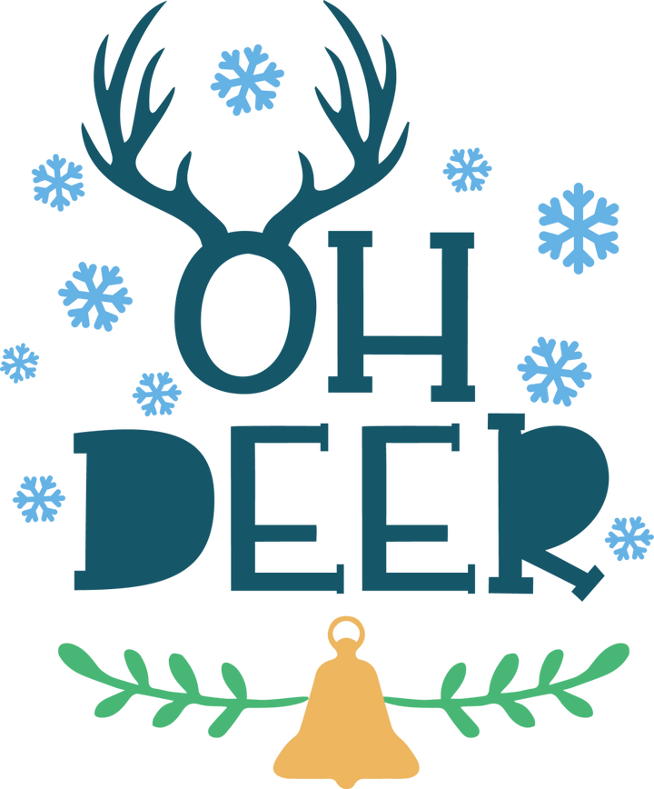 
									OH Deer Christmas SVG 04