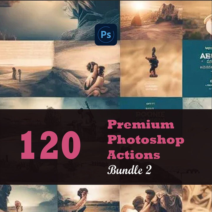 
									Photoshop Premium 120 Actions Bundle 2