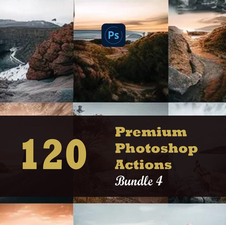 
									Premium Photoshop 120 Actions Bundle 4