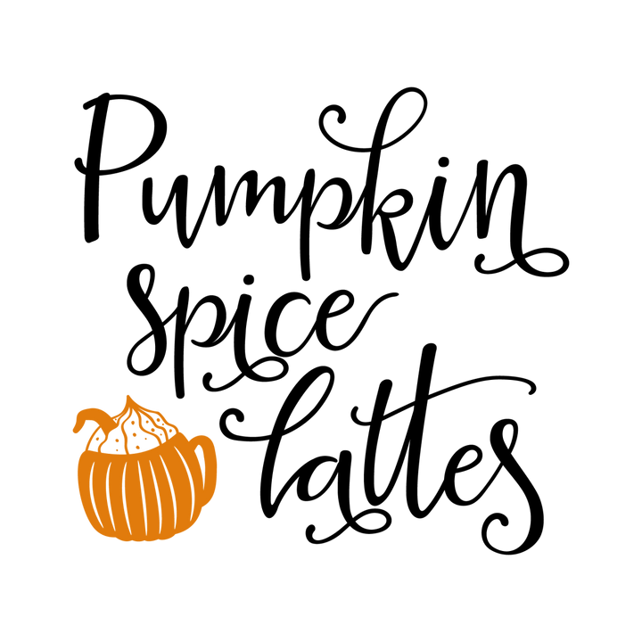 
									Pumpkin Spice Lattes SVG