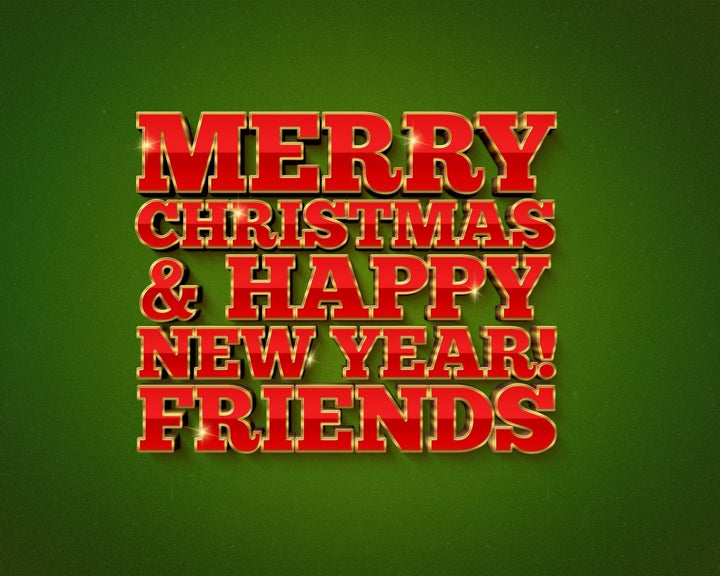 
									Red Shadowy Merry Christmas Font Effect PSD Template