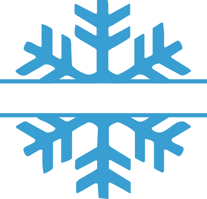 
									Snowflake Monogram SVG 02