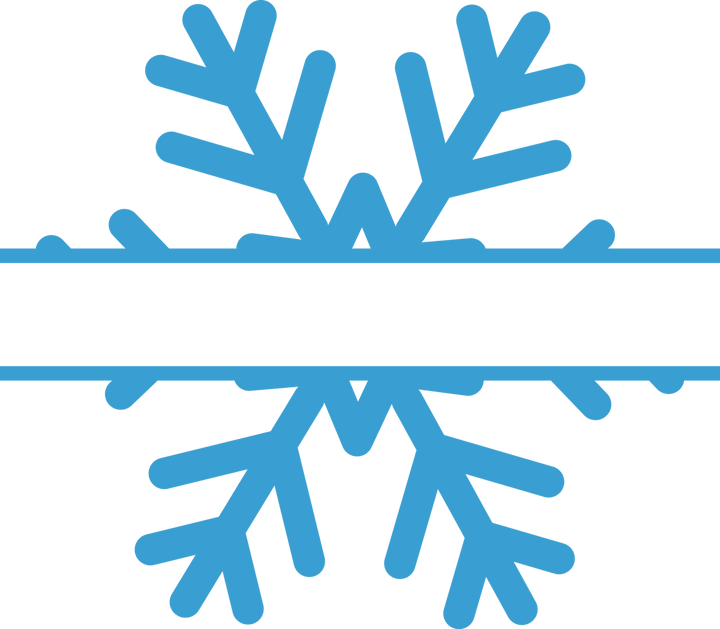 
									Snowflake Monogram SVG 03