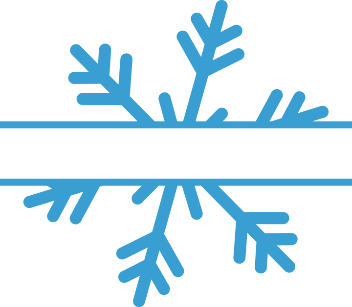 
									Snowflake Monogram SVG 04