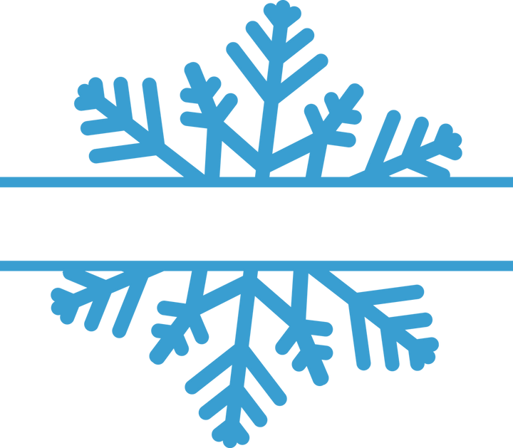 
									Snowflake Monogram SVG 05