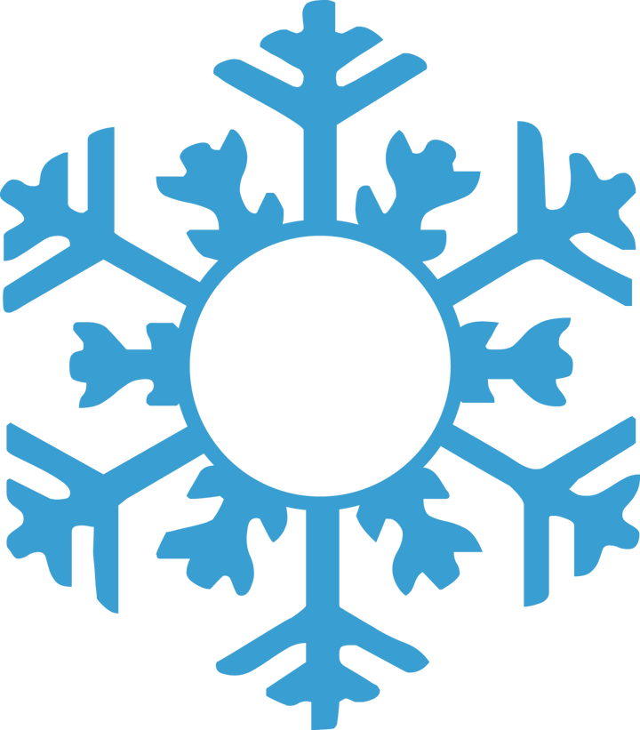 
									Snowflake Monogram SVG 07