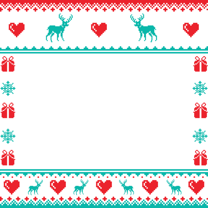 Ugly Christmas Sweater SVG 01