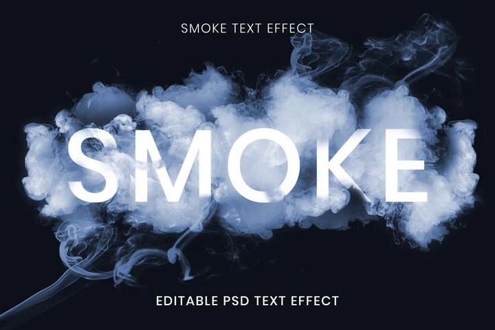 
									Wispy White Smoke Font Effect PSD Template