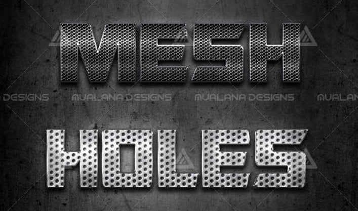 
									12 Premium Metal Styles Font Effect PSD Template