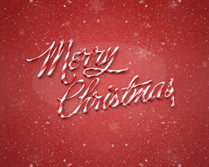 
									Awsome Merry Christmas Font Effect PSD Template