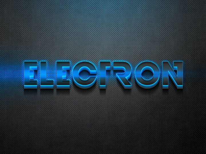 
									Electron Matrix Font Effect PSD Template