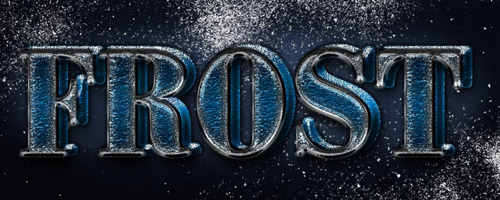 
									Frost Snowy Font Effect PSD Template