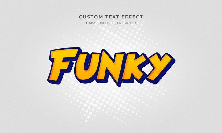 
									Funky 3D Pop PSD Template