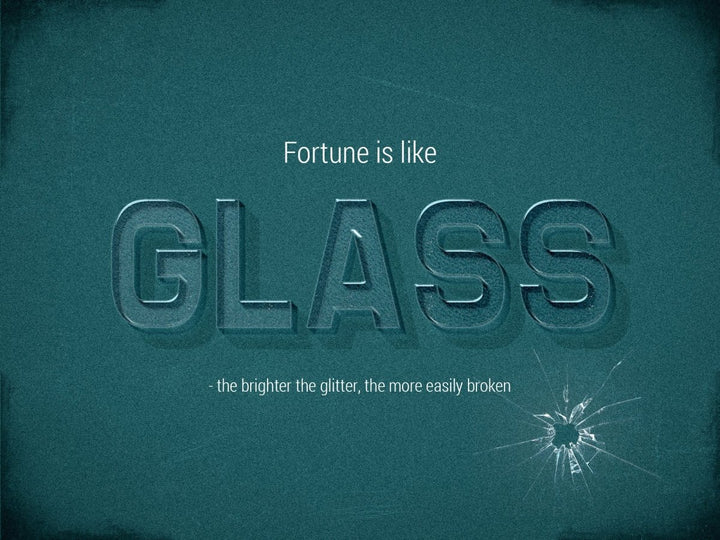 
									Glass 3D Crystal Font Effect PSD Template