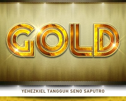 
									Gold Bundle 2 Font Effect PSD Template