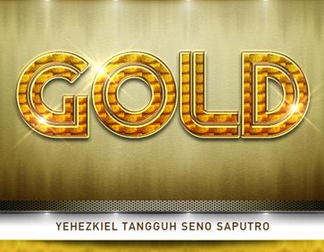 
									Gold Bundle 3 Font Effect PSD Template