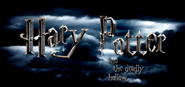 
									Harry Potter Silver Metallic Font Effect PSD Template