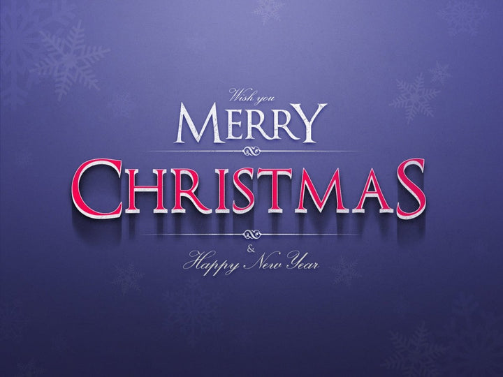 
									Lavender Merry Christmas Font Effect PSD Template