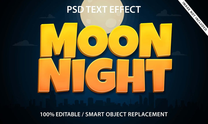 
									Moonlit Metropolis Font Effect PSD Template