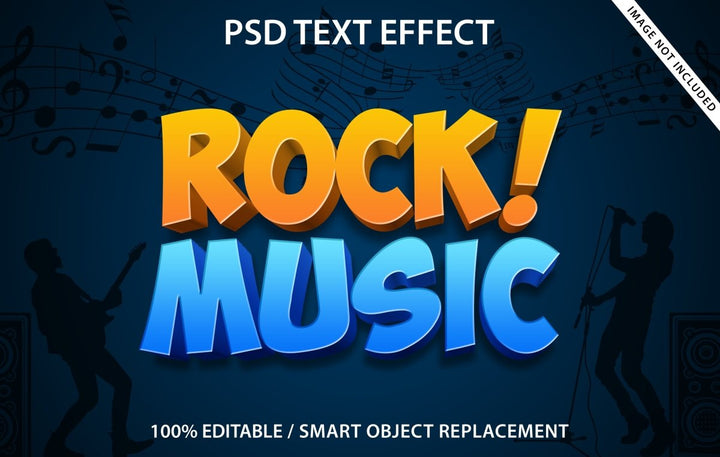 
									Rock Music Rhythm Font Effect PSD Template