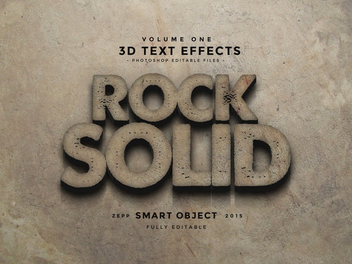 
									Rock Solid Ruggedness Font Effect PSD Template