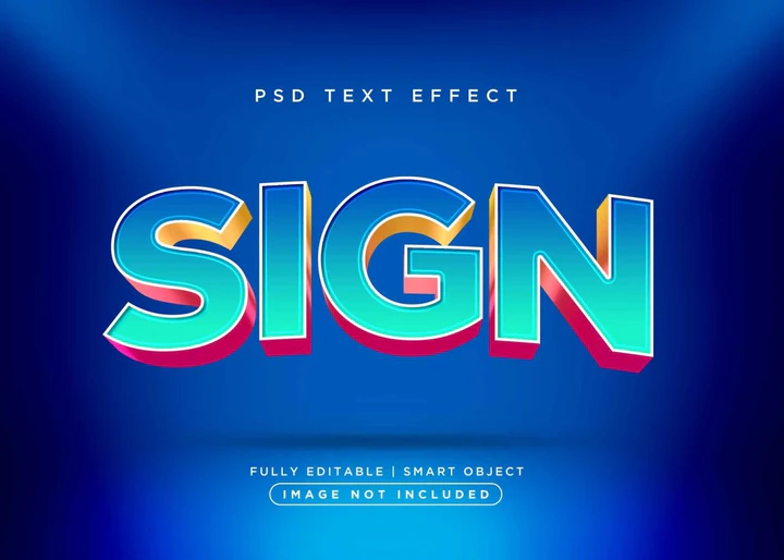 
									Spectrum Sign on Azure Gradient Font Effect PSD Template