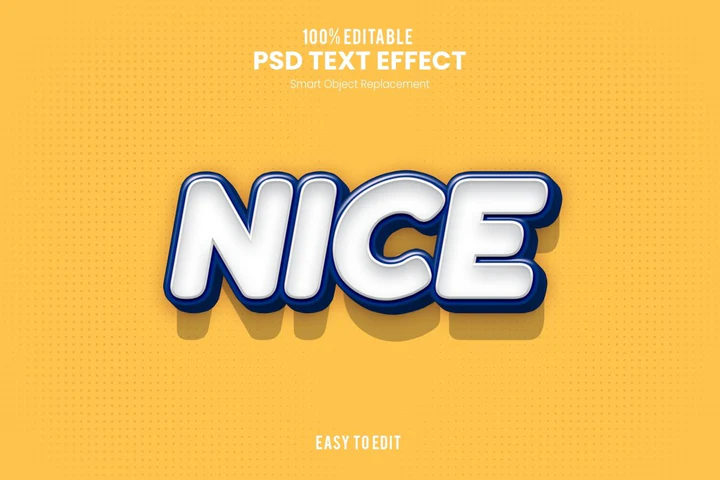 
									Sunny Nice Shadowy Font Effect PSD Template